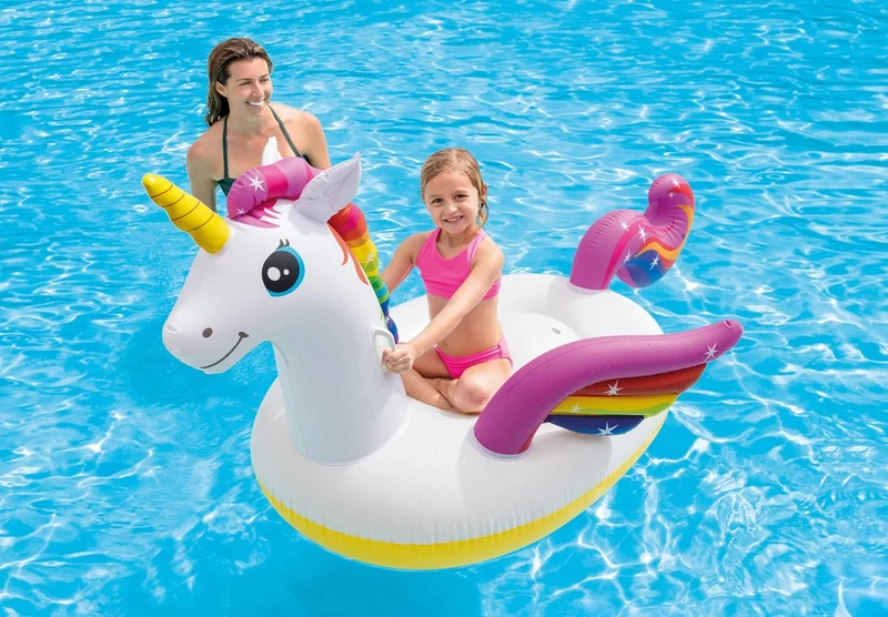 Intex opblaasbare unicorn 226 cm x 173 cm x 97 cm