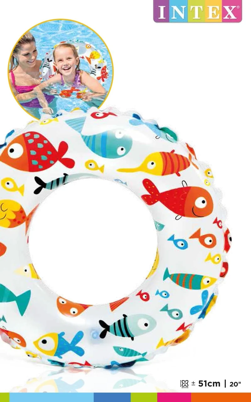 Zwemband opblaasbaar Intex multiprint 51 cm