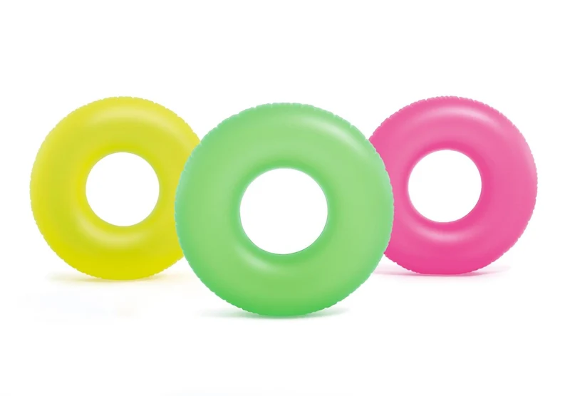 Intex zwemband Neon frost Ø 91cm - Geel