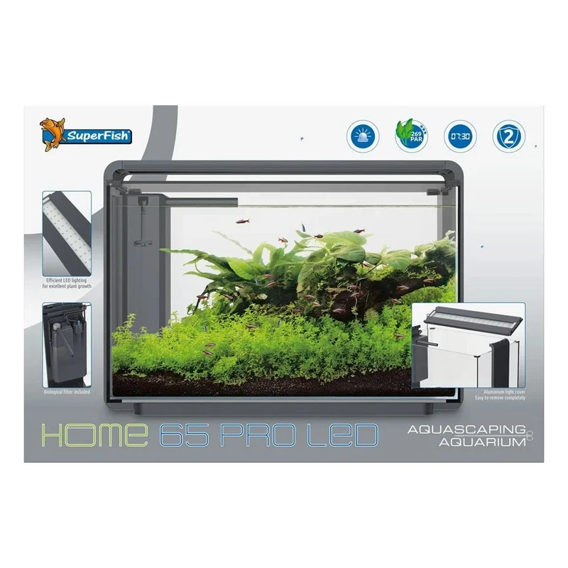 SF HOME PROLED 65 AQUARIUM BLACK