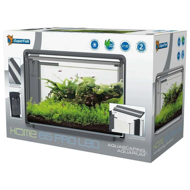 SF HOME PROLED 65 AQUARIUM BLACK