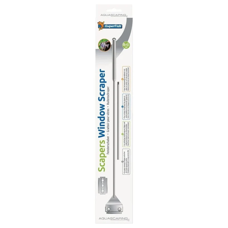 SF STAINLESS STEEL WINDOW SCRAPER 46-65 CM