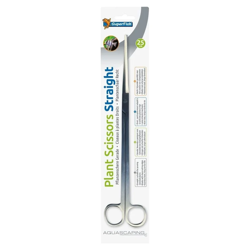 SF STAINLESS PLANT SCISSORS 25 CM STRAIGHT