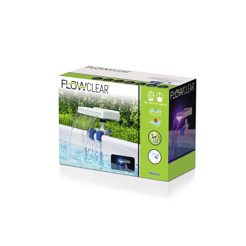 Bestway flowclear LED waterval
