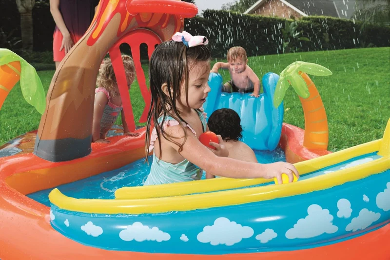 Bestway Speelzwembad Tropisch Eiland 265cm x 265cm x 104cm