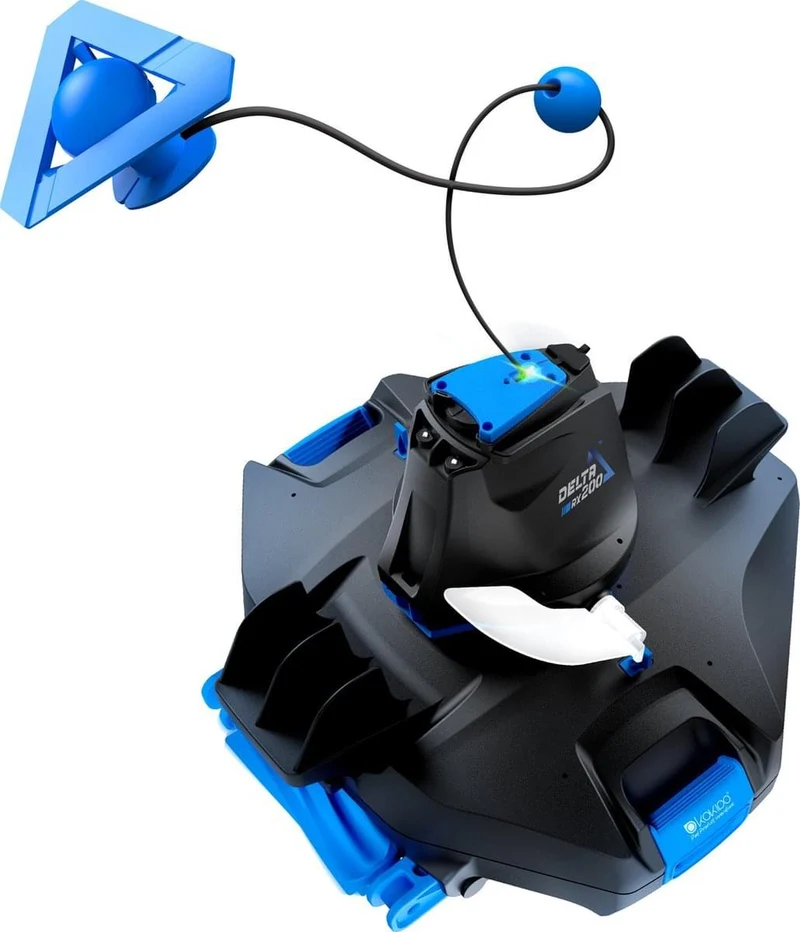 Kokido Delta RX200 draadloze zwembadrobot met rol