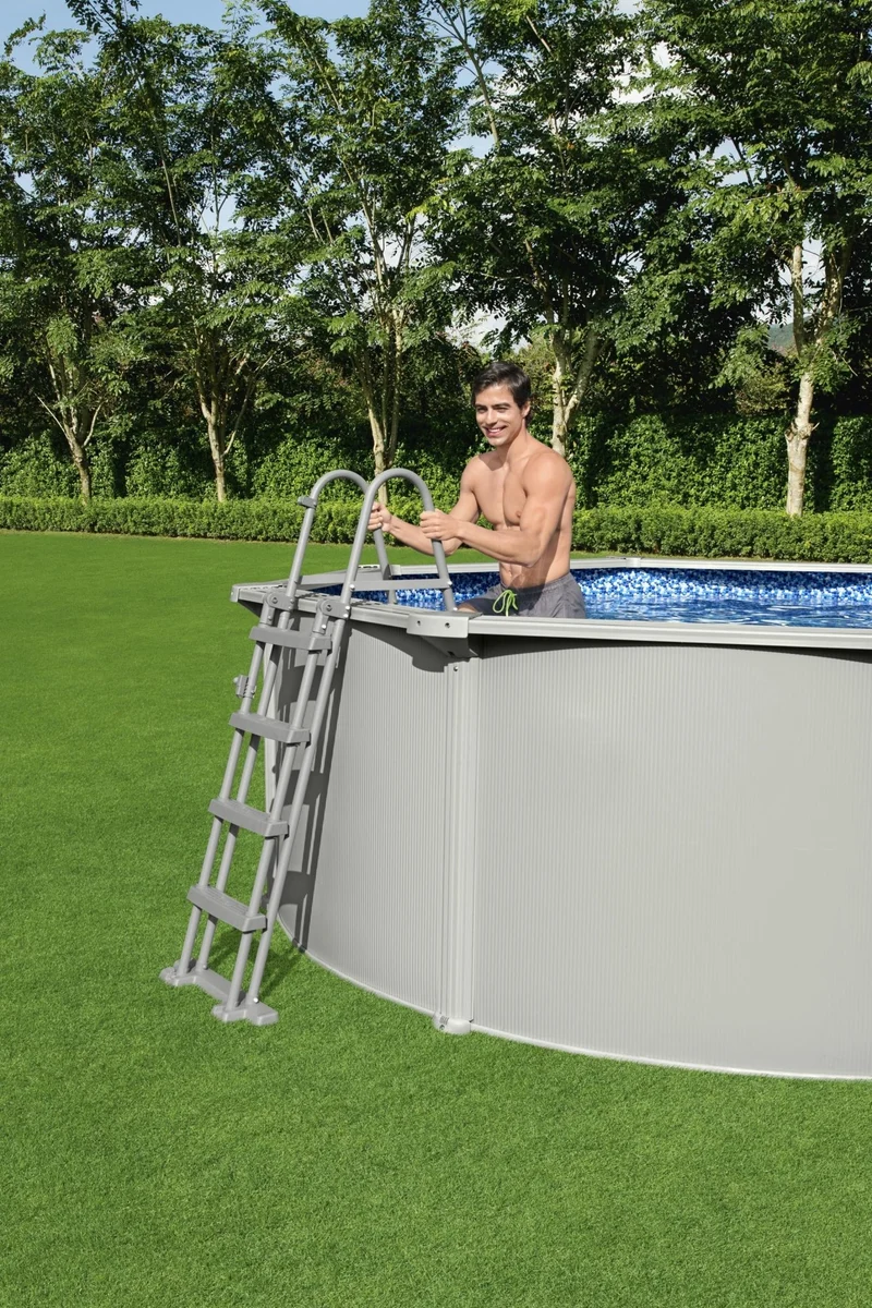 Bestway Hydrium Alderney metalen zwembad Ø300cm x 120 cm