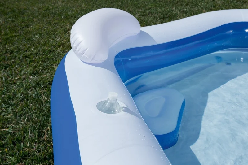 Bestway vijfhoekig familiezwembad 213cm x 207cm x 69cm