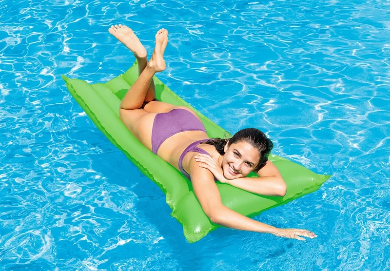 Intex Neon luchtbed - Groen - 183cm x 76cm
