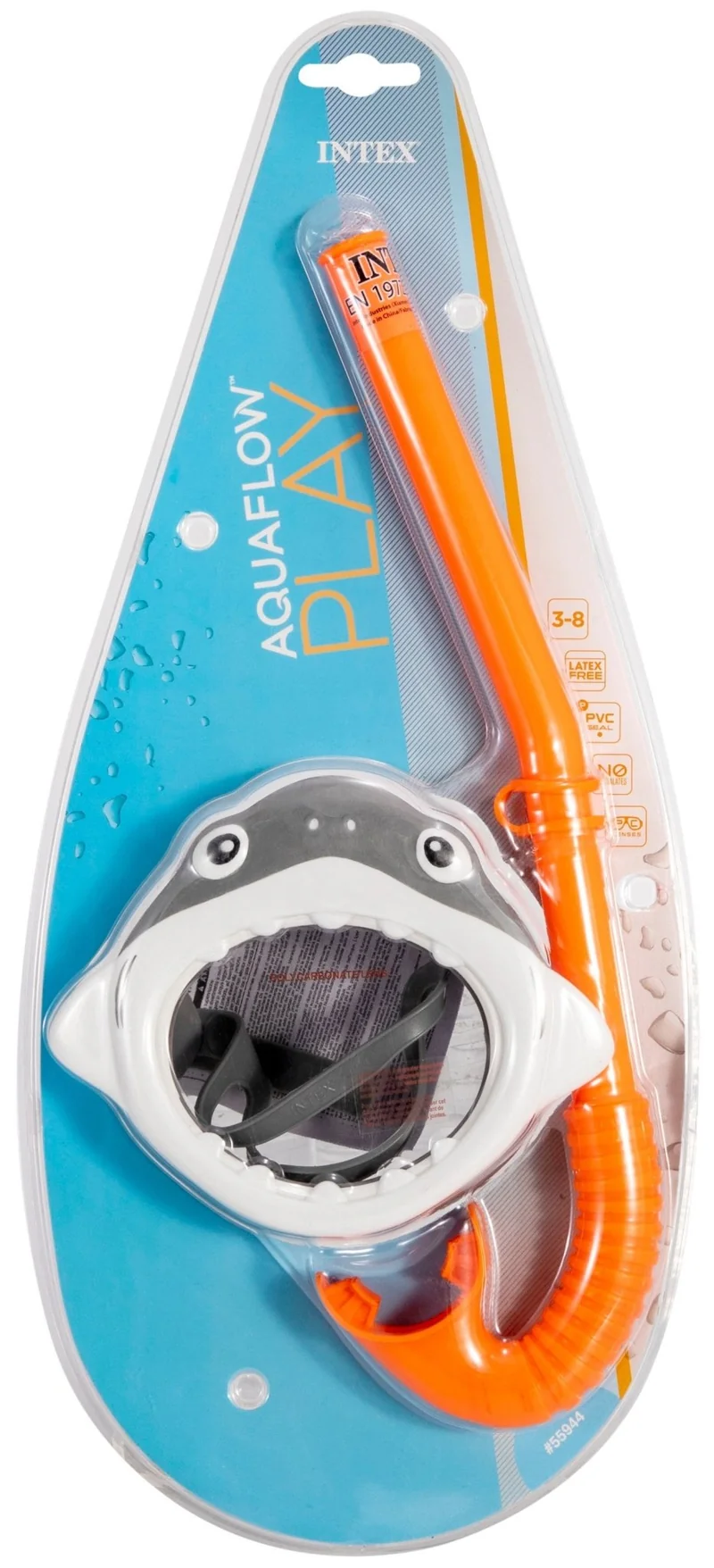 Intex Snorkelset Shark Fun