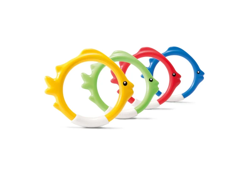 Onderwaterspeelset Intex fish rings set van 4