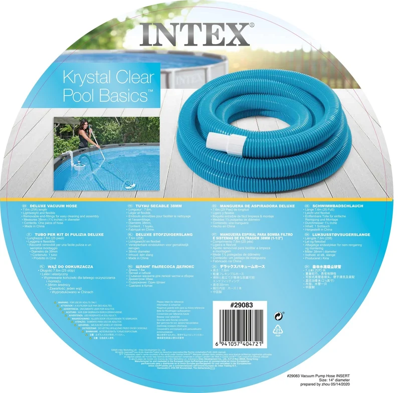 Intex zwembadslang deluxe