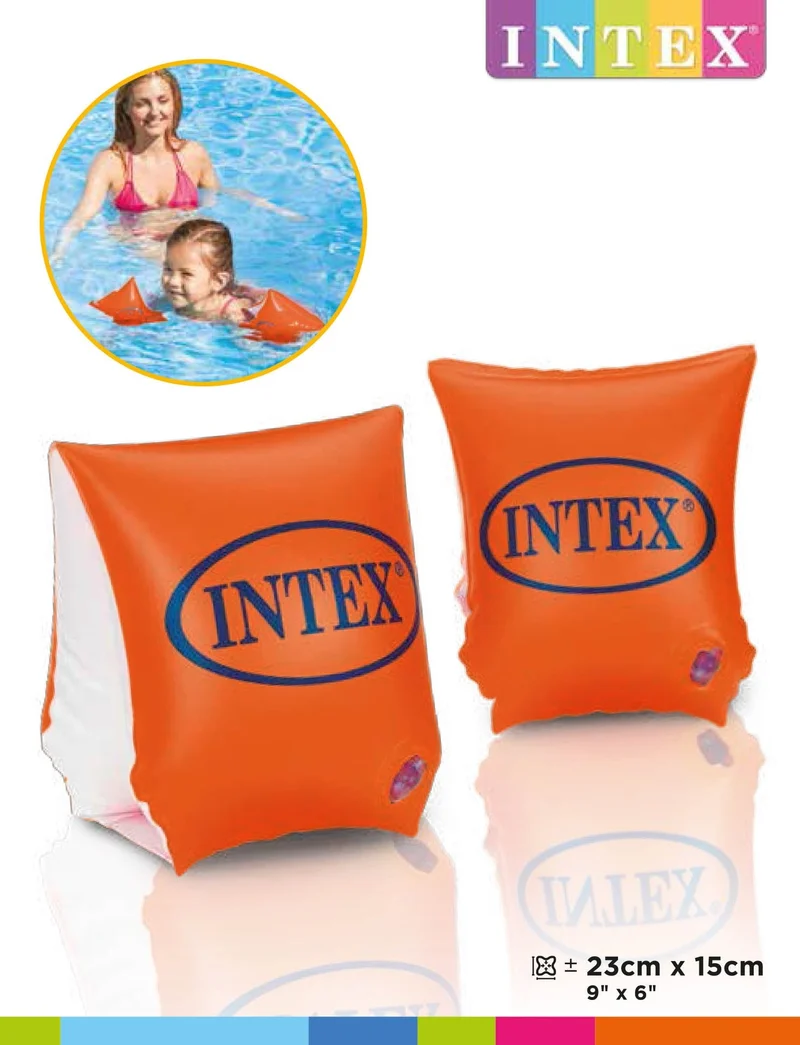 Intex zwembandjes Deluxe, 3 tot 6 jaar