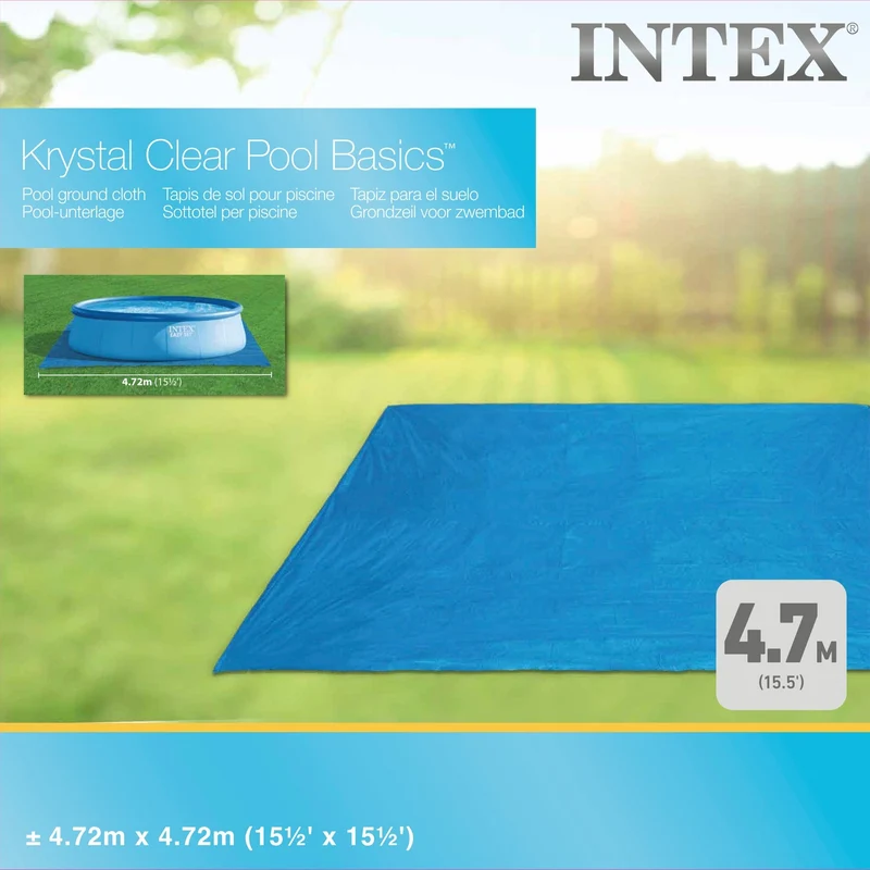 Intex grondzeil 472 x 472 cm