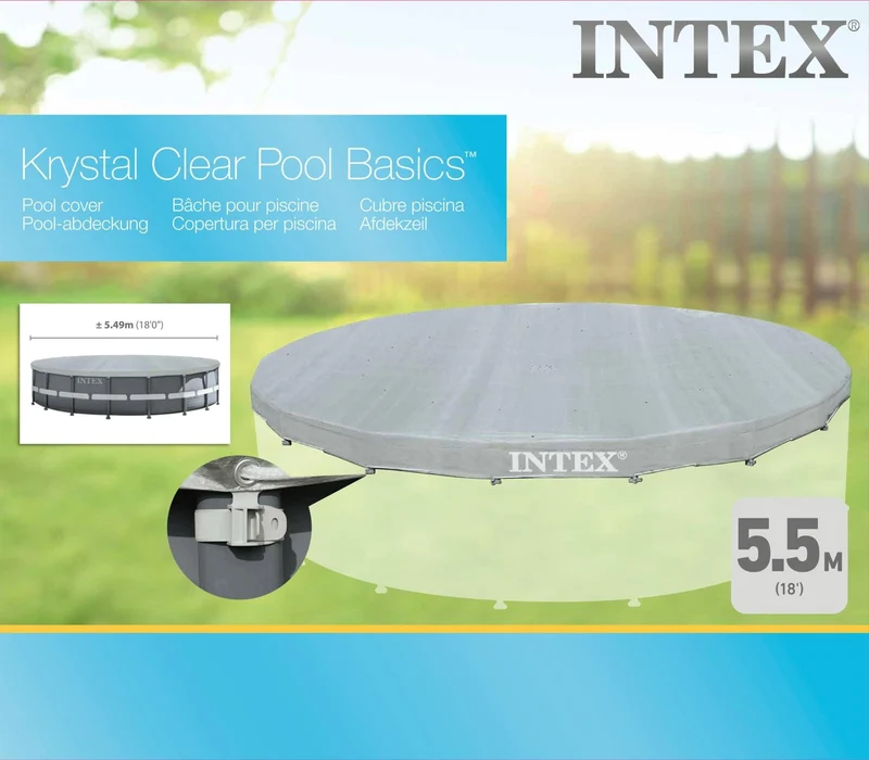 Intex afdekzeil - Rond Frame - 549 cm (zeilmaat 569)