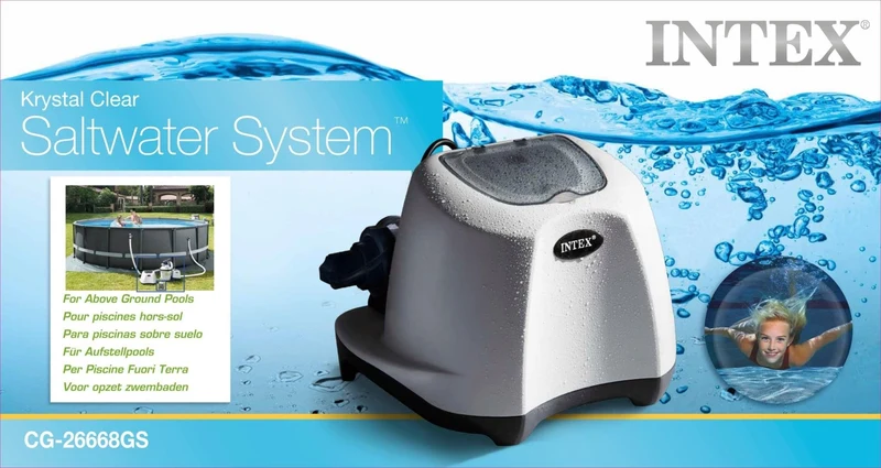 Intex Krystal Clear zoutwatersysteem tot 26,5m³