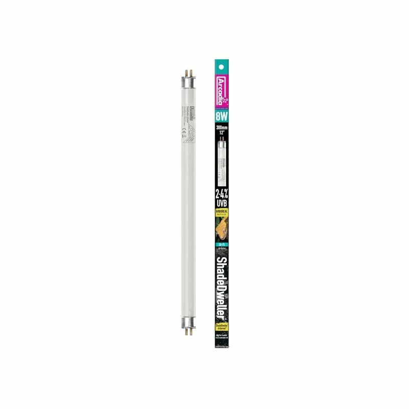 ARCADIA SHADEDWELLER 2,4% UVB LAMP 8 WATT ARBOREAL