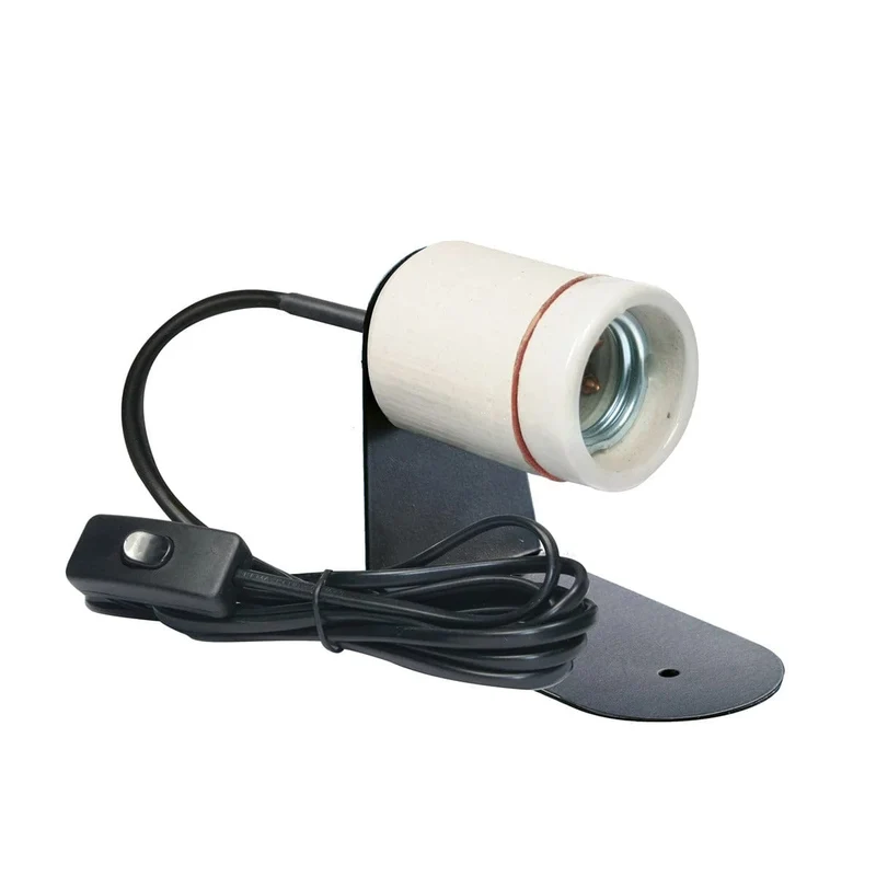 ARCADIA CERAMIC LAMP HOLDER & BRACKET