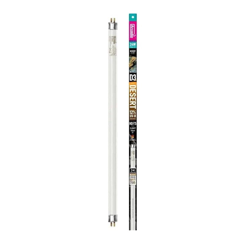 ARCADIA D3 + DESERT T5 LAMP 12% UVB 56CM 24 WATT
