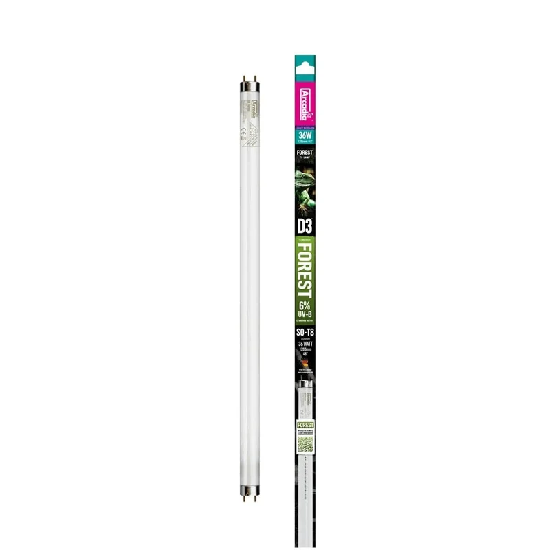 ARCADIA D3 FOREST T8 LAMP 6% UVB 120CM 36 WATT