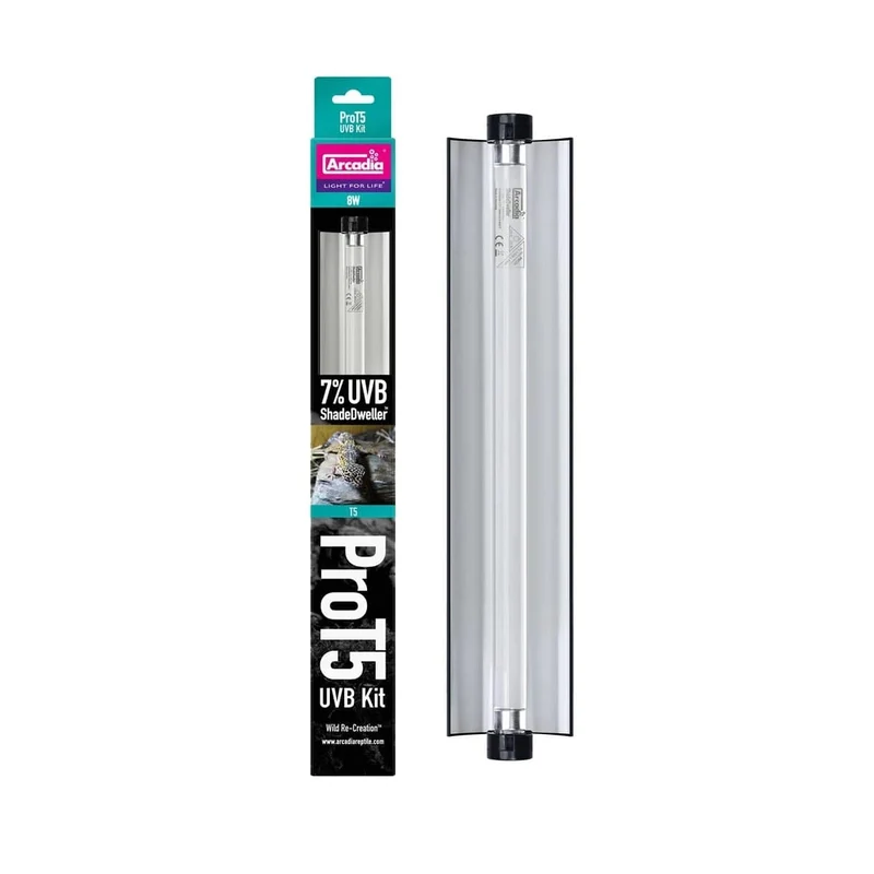 ARCADIA PRO T5 UVB KIT SHADEDWELLER 7% UVB 8 WATT