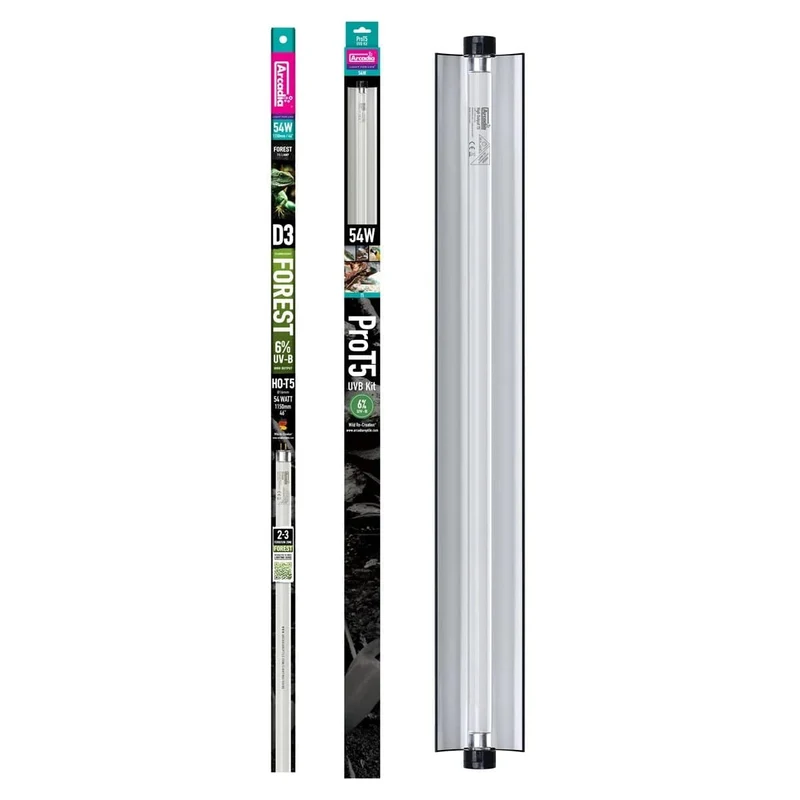 ARCADIA PRO T5 UVB KIT FOREST 6% UVB 54 WATT
