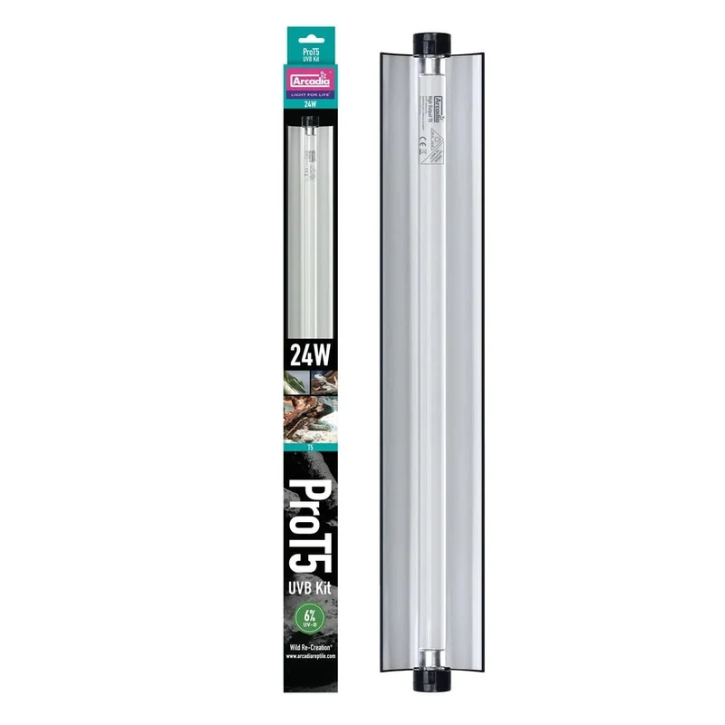 ARCADIA PRO T5 UVB KIT FOREST 6% UVB 24 WATT - 24W - Arcadia