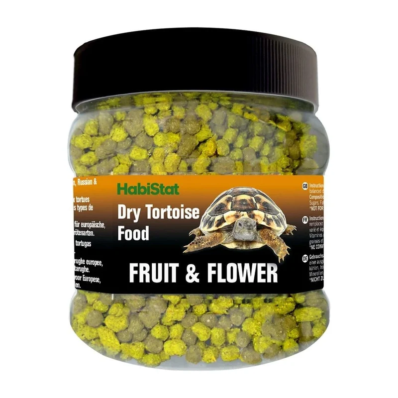 HABISTAT TORTOISE FOOD FRUIT & FLOWER 200 GRAM