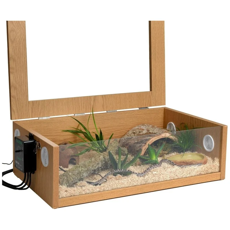 HABISTAT HATCHLING SNAKE STARTER KIT OAK 61X38X30CM