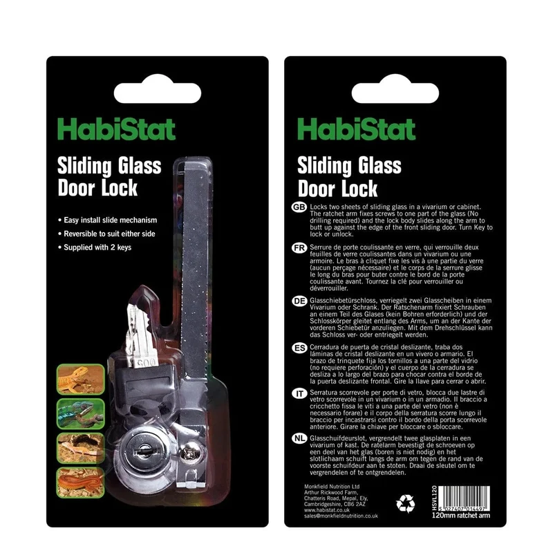 HABISTAT VIVARIUM LOCK 120MM