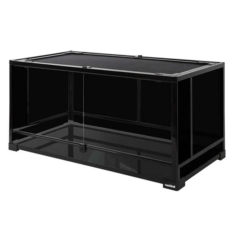 HABISTAT GLASS TERRARIUM 91.4 X 45.7 X 45.7CM FLAT-PACKED