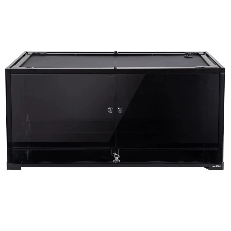 HABISTAT GLASS TERRARIUM 91.4 X 45.7 X 45.7CM FLAT-PACKED