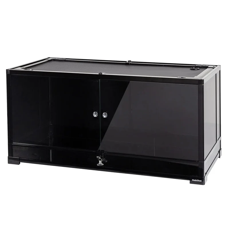 HABISTAT GLASS TERRARIUM 91.4 X 45.7 X 45.7CM FLAT-PACKED