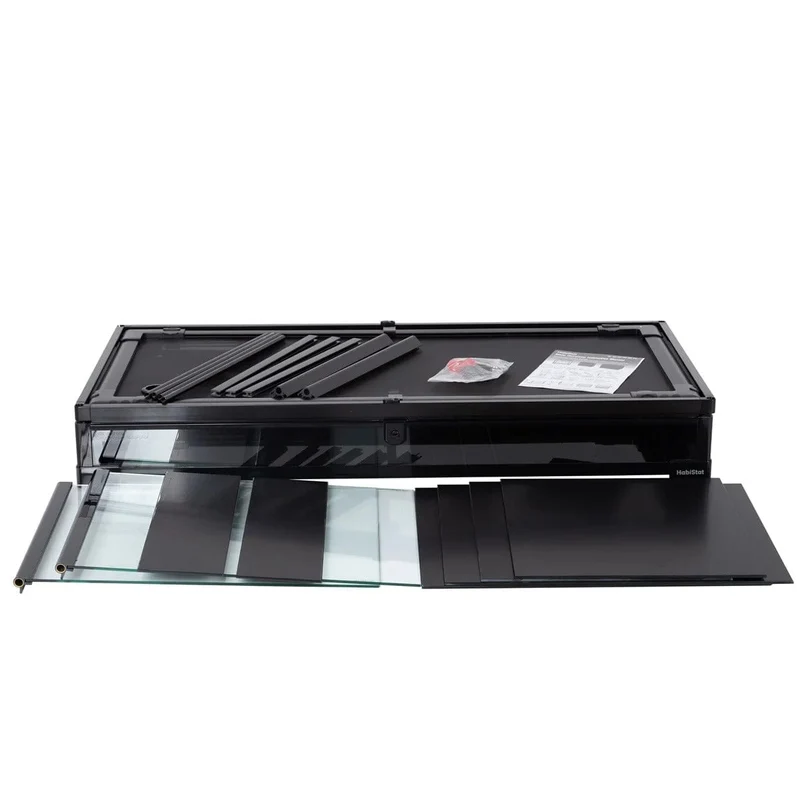 HABISTAT GLASS TERRARIUM 91.4 X 45.7 X 45.7CM FLAT-PACKED