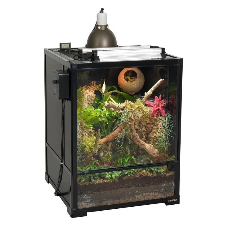 HABISTAT GLASS TERRARIUM 45 X 45 X 60CM FLAT-PACKED