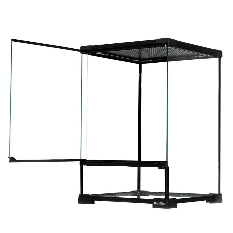 HABISTAT GLASS TERRARIUM 30 X 30 X 45CM BUILT