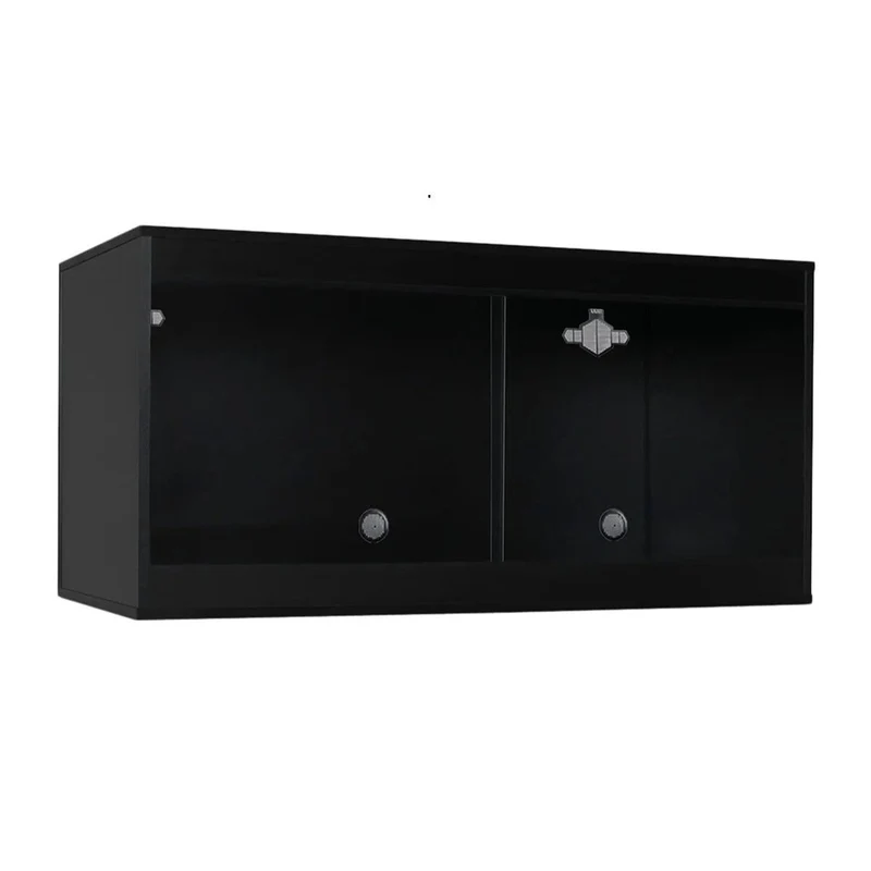 HABISTAT VIVARIUM 122 X 61 X 61CM BLACK