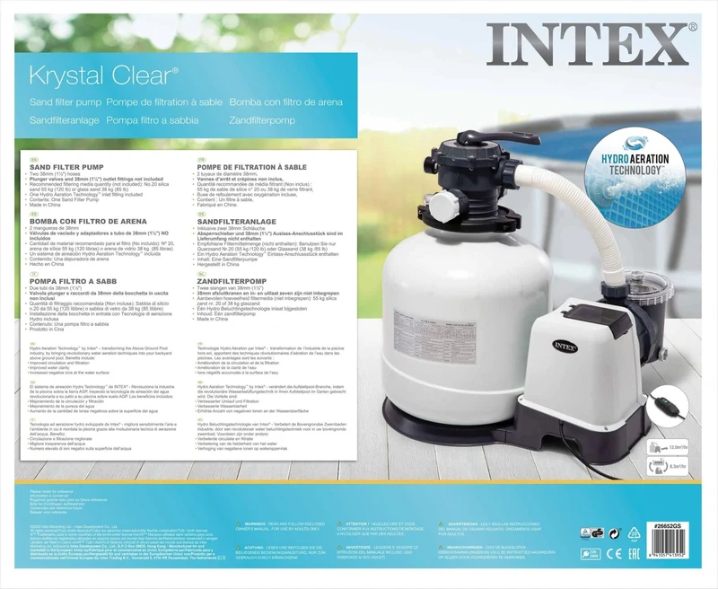 Intex SX3200 zandfilterpomp - 10 m³/u