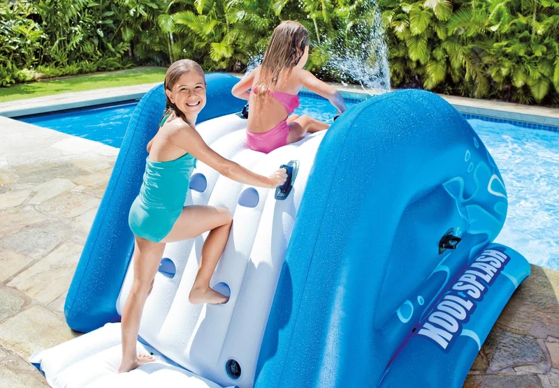 Intex opblaasbare water glijbaan (met reparatiesetje)