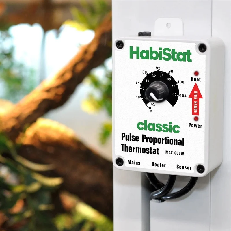 HABISTAT PULSE THERMOSTAT HIGH RANGE WHITE 600 WATT