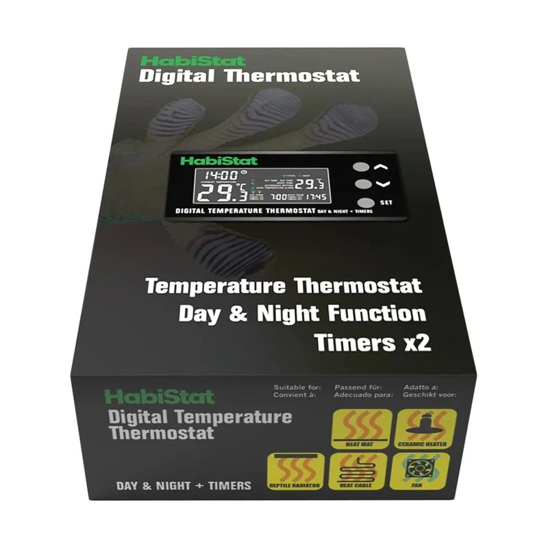 HABISTAT DIGITAL TEMPERATURE THERMOSTAT DAY/NIGHT TIMER