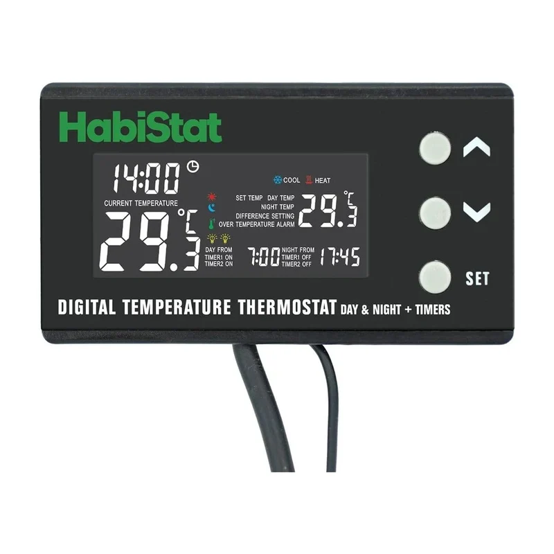 HABISTAT DIGITAL TEMPERATURE THERMOSTAT DAY/NIGHT TIMER