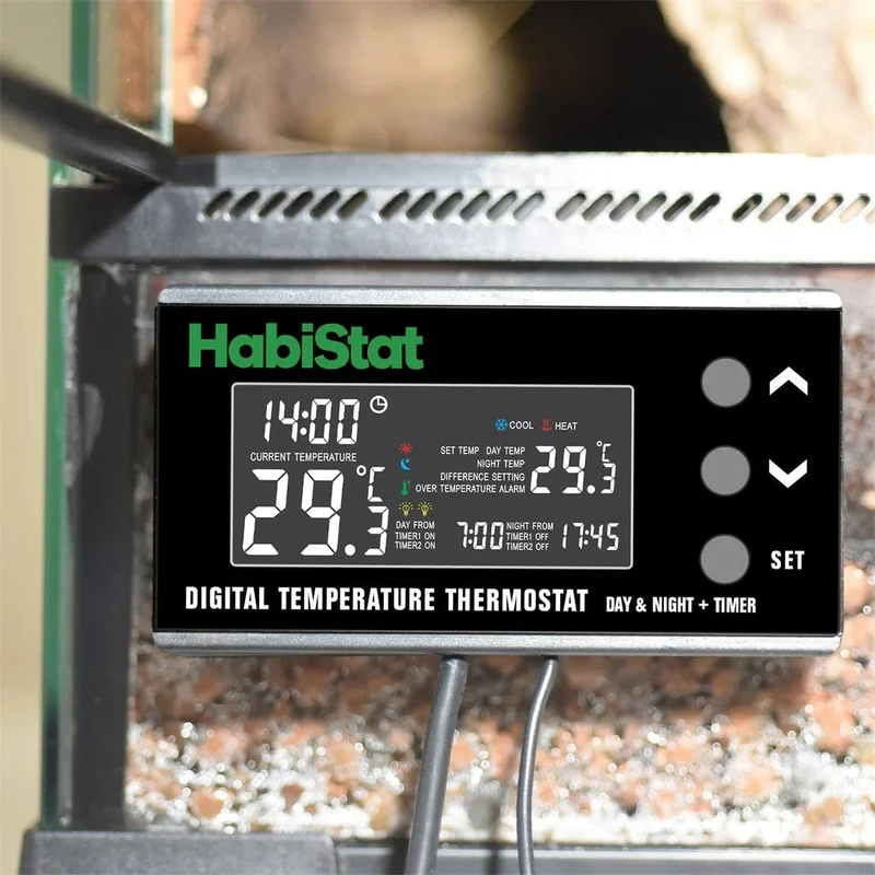 HABISTAT DIGITAL TEMPERATURE THERMOSTAT DAY/NIGHT TIMER
