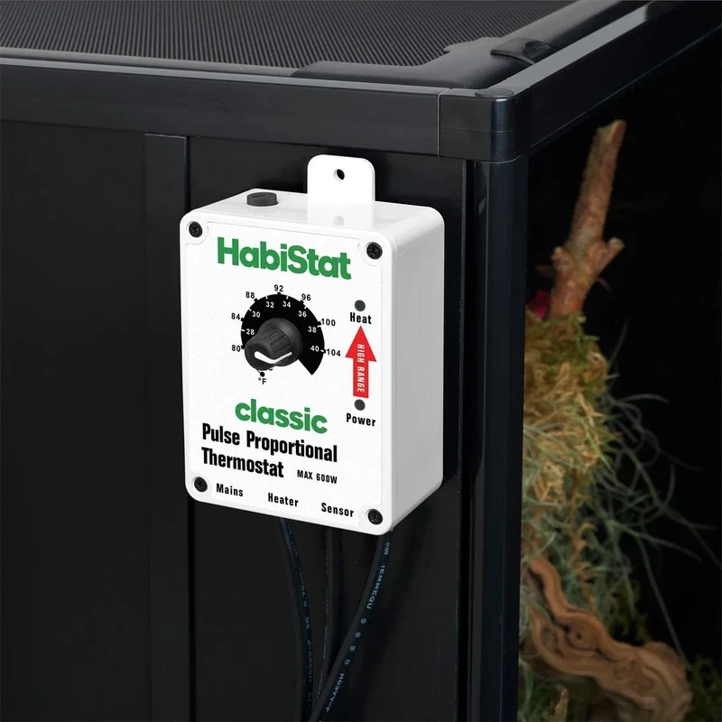 HABISTAT DIMMING THERMOSTAT HIGH RANGE WHITE 600 WATT