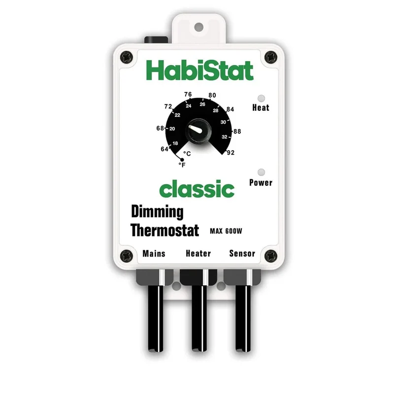 HABISTAT DIMMER THERMOSTAT WHITE 600 WATT