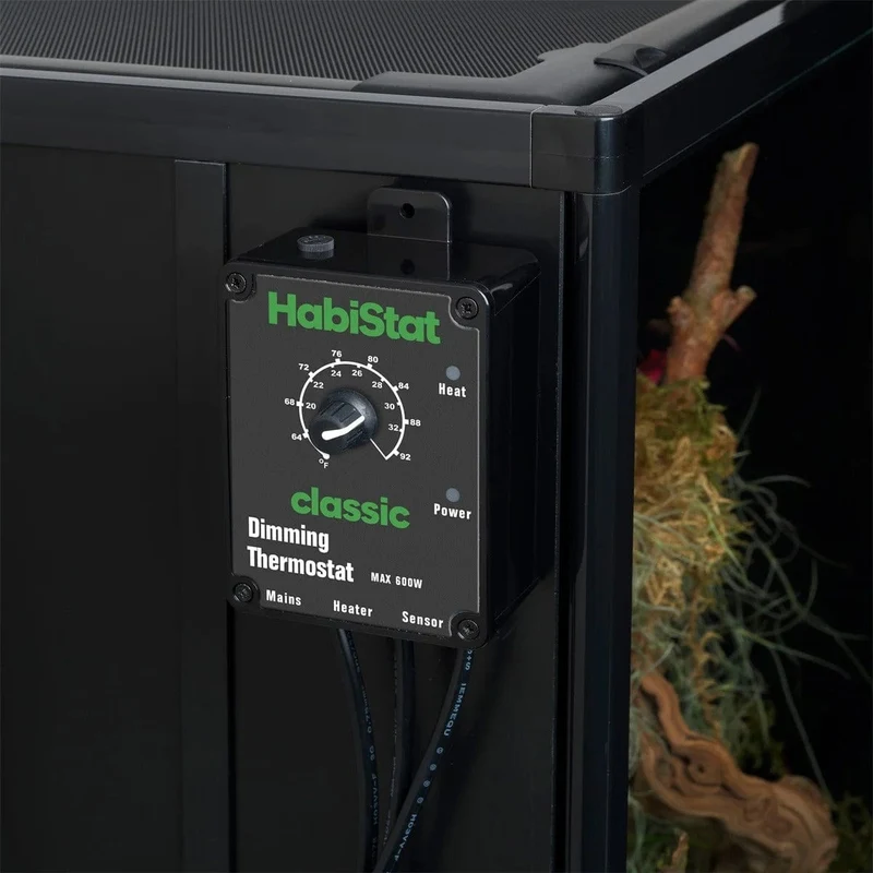 HABISTAT DIMMER THERMOSTAT BLACK 600 WATT