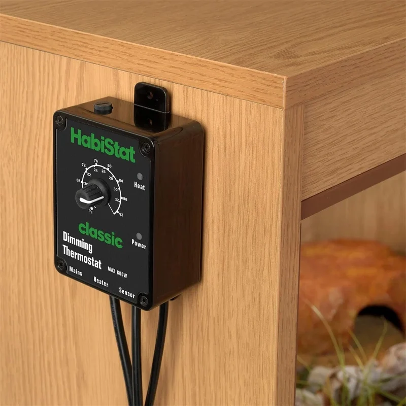 HABISTAT DIMMER THERMOSTAT BLACK 600 WATT