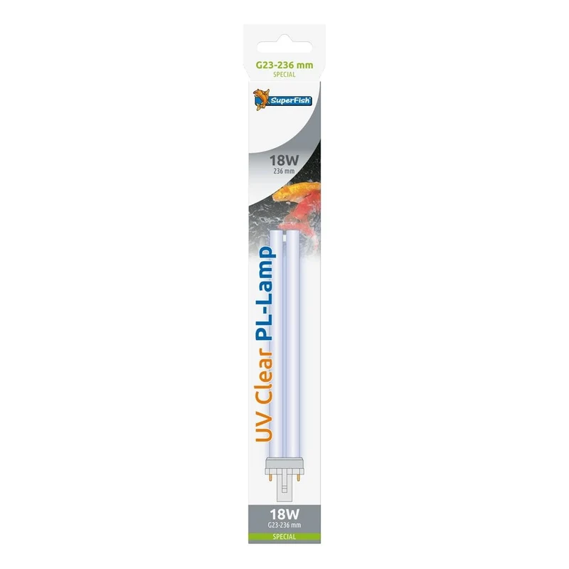 Superfish UV PL lampe 18 watt (G23 Pond Clear) pour PondClear & TopClear