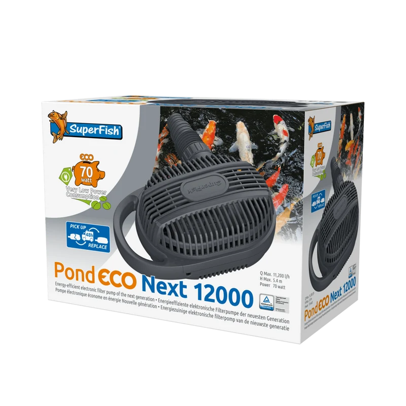 PondECO Next 12000 - Pompe pour étang basse consommation - Superfish