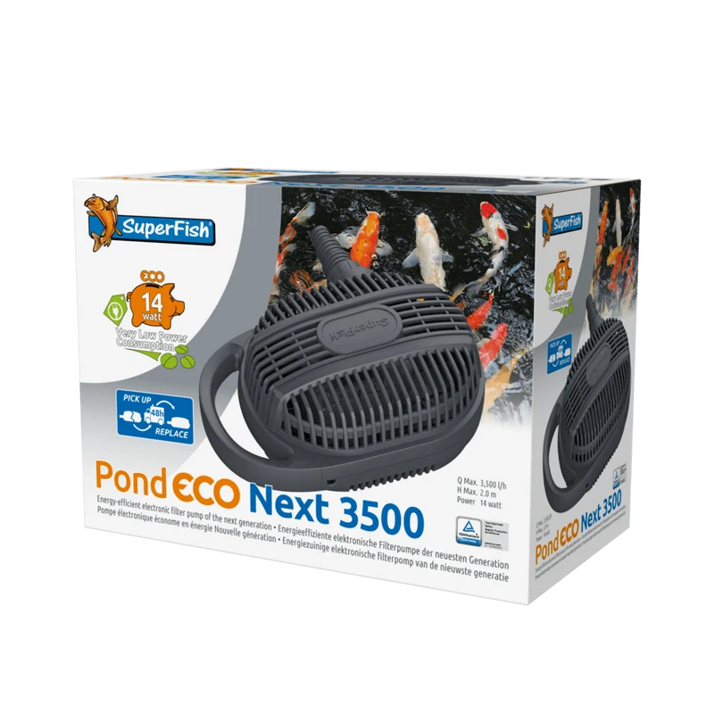PondECO Next 3500 - Pompe pour étang basse consommation - Superfish